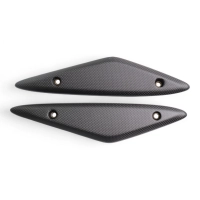 Paire de caches sous reservoir carbone ducati hyperstrada hypermotard 2013-2018