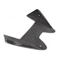 Sabot arrière sous échappement carbone zzr 1400