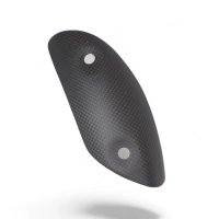 Pare chaleur collecteur arrière carbone ducati diavel