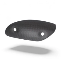 Pare chaleur collecteur arrière carbone ducati diavel