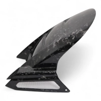 Lèche roue carbone z1000 2003-2006 z750 2004-2006 zx6r 2003-2004