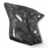 Repose pied carbone kawasaki z650 2017-