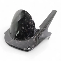 Lèche roue avec guide chaine carbone ktm duke 125/390 2024-