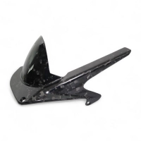 Lèche roue avec guide chaine carbone ktm duke 125/390 2024-