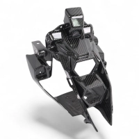 Support de phare carbone suzuki gsx-8 s