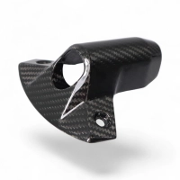 Cache clef carbone cfmoto 675sr