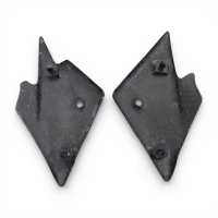 Paire de caches sous selle carbone suzuki sv 1000 2004-2010