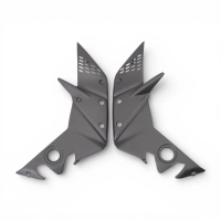 Paire de protections de cadre carbone z1000 2007-2009 z750  2007-2012 z750 r 2011-2012