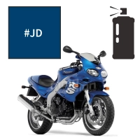 Peinture en spray triumph caspian blue pearl 955 sprint rs 2003