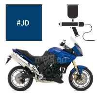 Peinture triumph caspian blue pearl 1050 tiger 2006-2008