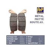 Jeu de plaquettes avant ap racing lmp406sf pour un etrier