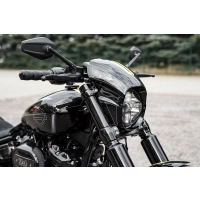 Carénage de phare softail m8 breakout fxbr fxbrs série "aggressor" 2018-2025