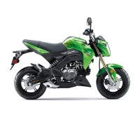 Kit antidérapant noir stompgrip kawasaki z125  2017-2019