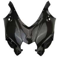 Tête de fourche carbone brillant kawasaki ninja h2 sx se 2022-