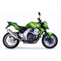Pot gpr tri-ovale inox - homologué  - kawasaki z 750 - r 2007/14