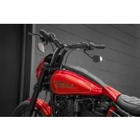 1991-2024 killer custom "back saver" méga guidon incliné en t (avec option de compteur de vitesse stealth view) 12"