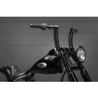 Softail fat boy flfb/s flstf/b « killer bull » 2" guidon 10" de haut