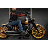 Softail slim flsl fls/s "monarch" 2" guidon 6" de haut
