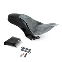 Garde-boue arrière m8 softail « bobbstr » 2018-2025 street bob/fat bob/softail standard pour pneus larges 150-170 avec entretoises métalliques