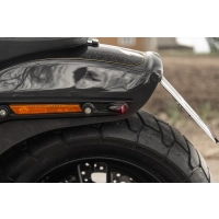 Combo feu arrière/clignotant led « task force » pour entretoises de garde-boue softail