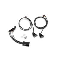 Combo feu arrière/clignotant led « task force » pour entretoises de garde-boue softail avec égaliseur de charge