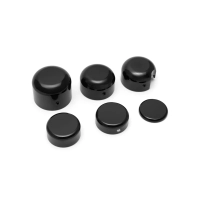 Jeu de couvercles d'essieu à pivot complet 2018  2025, pour modèles softail avec ensembles de fourche inversée/inversée