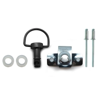 Kit de fixation 1/4 de tour rapide à riveter diam. 6 longeur 17