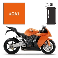 Peinture en spray adrenaline orange ktm rc8 1190 2008-2010