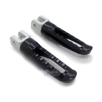 Paire de reposes pieds courts avec adaptateur d'angle