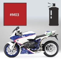 Peinture en spray bmw magma red hp2 sport replica 2010-2011