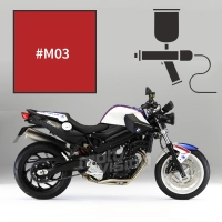 Peinture bmw magma red f 800 r chris pfeiffer edition 2010