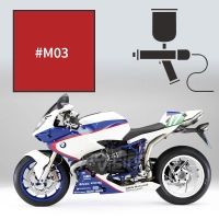 Peinture bmw magma red hp2 sport replica 2010-2011