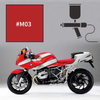 Peinture bmw magma red r 1200 s 2006-2008
