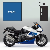 Peinture en spray bmw lupin blue pearl k 1300 s hp 2012