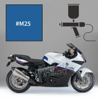 Peinture bmw lupin blue pearl k 1300 s motorsport 2015