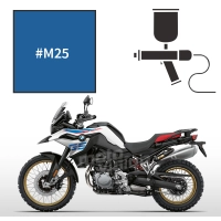 Peinture bmw lupin blue pearl f 850 gs rally 2018