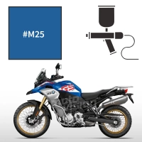 Peinture bmw lupin blue pearl f 850 gs adventure rally 2017-