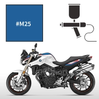 Peinture bmw lupin blue pearl f 800 r 2017-