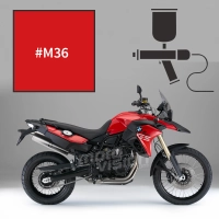 Peinture bmw racing red f 800 gs 2015