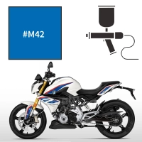 Peinture bmw racing blue g 310 r 2019-