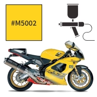 Peinture aprilia flashy yellow pearl rsv1000r 1998-2005