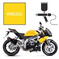 Peinture aprilia sunlit yellow tuono v4 r 2011-2014