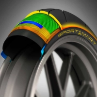 Profil pour le pneu avant dunlop sportsmart tt