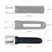 Paire de reposes pieds courts avec adaptateur d'angle  nc s, z1000, zx10r, gpz, zzr, zrx, zx12r, zxr, z750, zx7r, zx9r, w800
