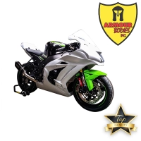 Kit carénage fibre flexoresin apprêté kawasaki zx10r 2016-2019