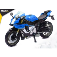 Maquette de yamaha yzf r1 bleu '2016