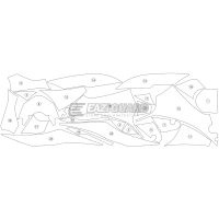 Film de protection anti-gravion eazi-guard® pour suzuki   gsxr1000 2017