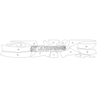 Film de protection anti-gravion eazi-guard® pour triumph   sprint gt 2010-2017