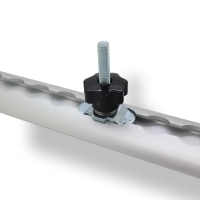 Ecrou à serrage manuel m8