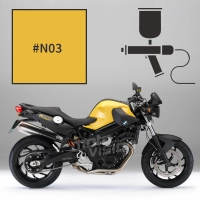 Peinture bmw shine yellow pearl f 800 r 2011